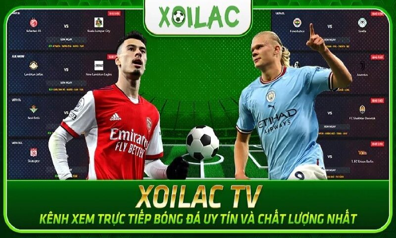 Xoilac TV cung cấp dịch vụ xem bóng đá miễn phí và không có quảng cáo